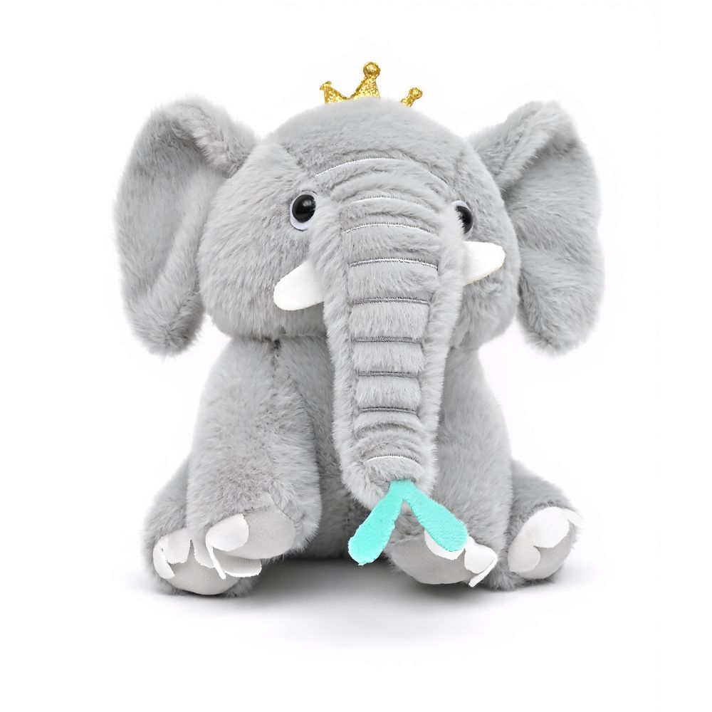 Toto Toys - Elephant Plush Soft Toy - Grey - 22 cm