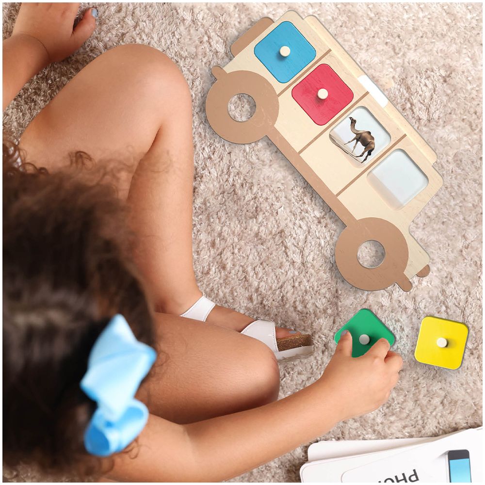 Bimbly - Safari Discovery Memory Game - 20 Pcs