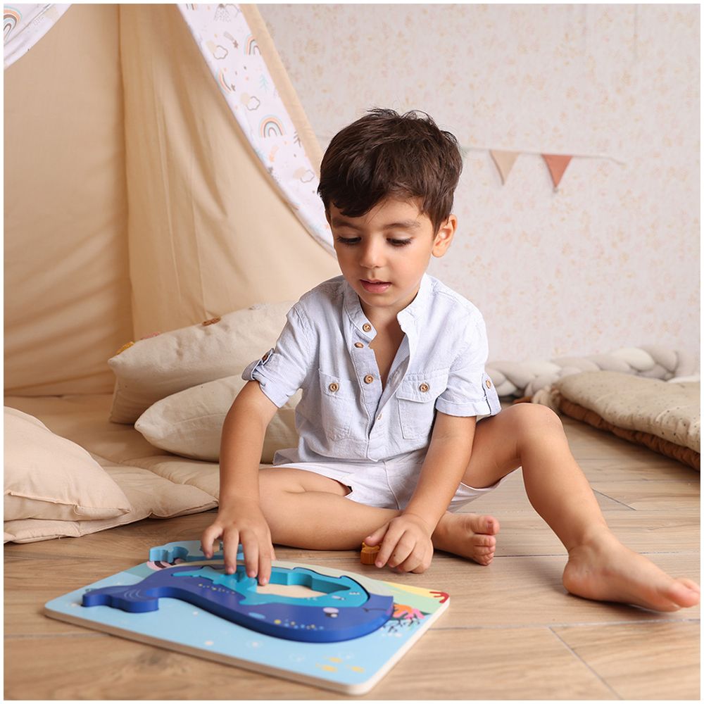 بيمبلي - لعبة بازل متداخلة - تحت الماء - 5 قطع