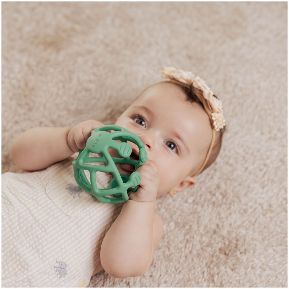 بيمبلي - عضاضة سيليكون - أخضر - عدد 2