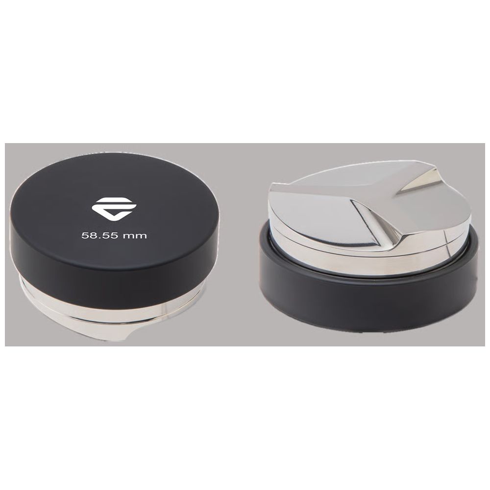 Lelit Stainless Steel Coffee Leveler - Black Satin - 58.55 mm