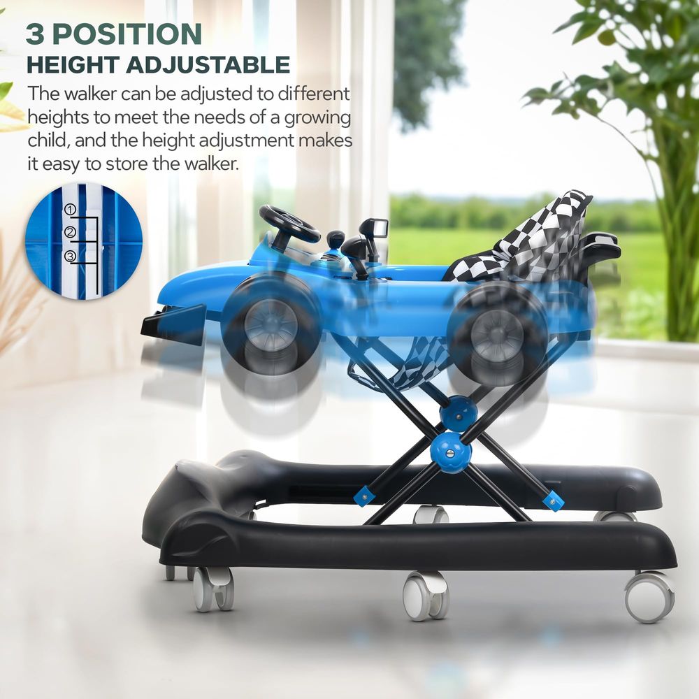 Baybee - F1 Baby Walker - Multicolor