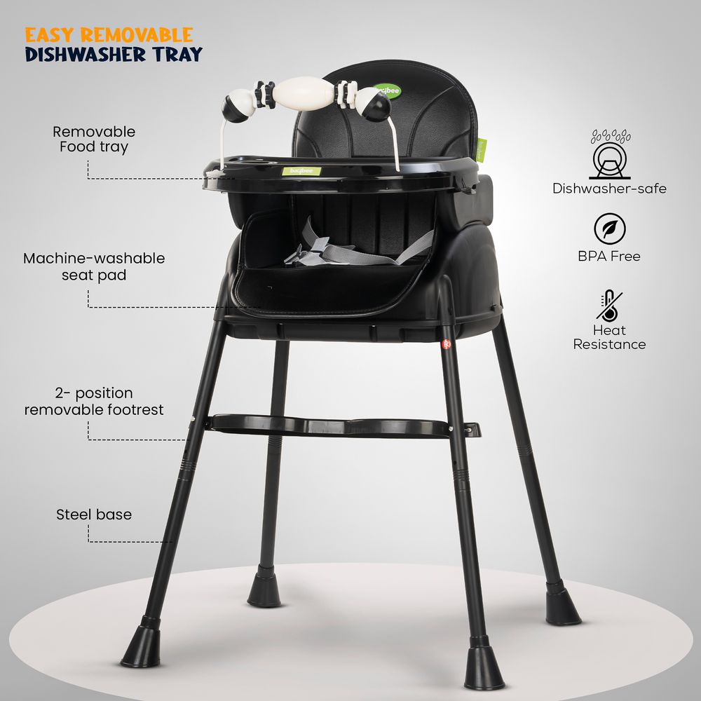 Baybee - 4-in-1 Nora Convertible Baby High Chair