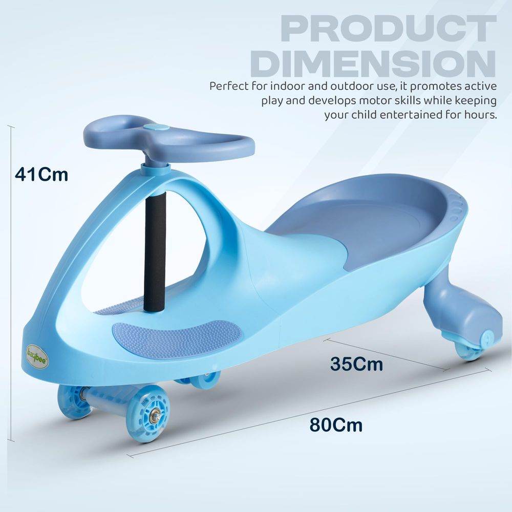 Baybee - Unicorn Swing Cars For Kids