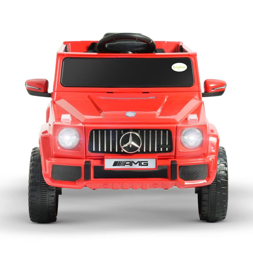 Baybee - Mercedes-Benz Raptor Battery Operated Ride-On Jeep - Red