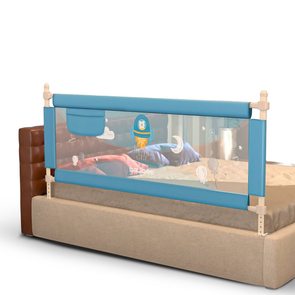 Baybee Baby Safety Bed Rail Guard - MultiColor