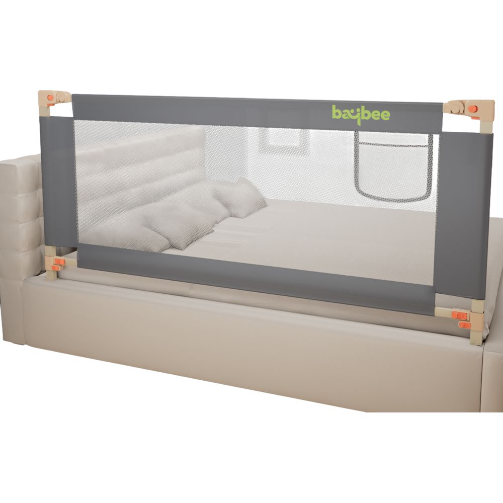 Baybee Foldable Baby Bed Safety Rail Guard