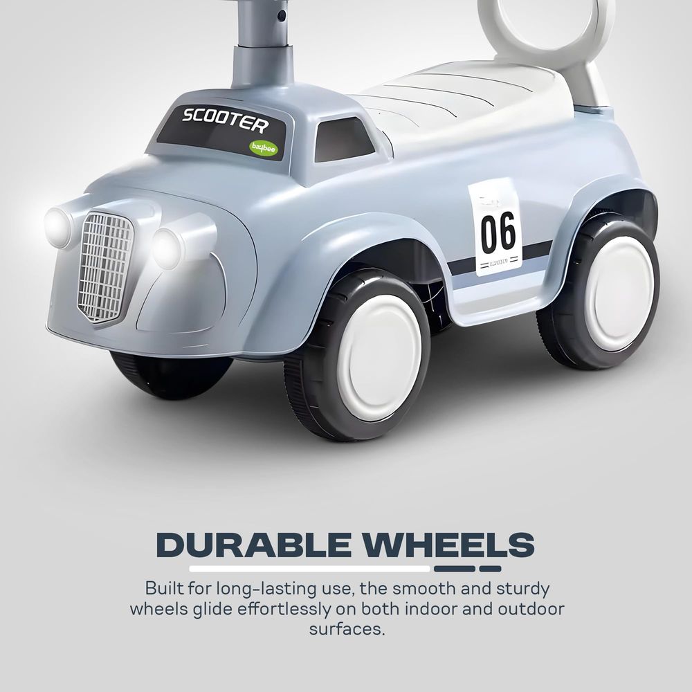 Baybee - Poco Ride-On Push Car - Blue