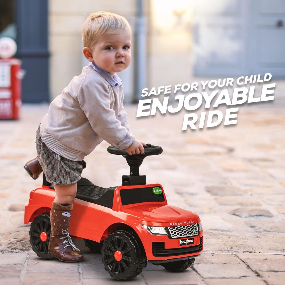 baybee - Rover Ride On Push Car For Kids - Red