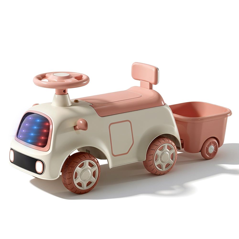 Baybee Lumos Kids Ride-On Push Car - Multicolor