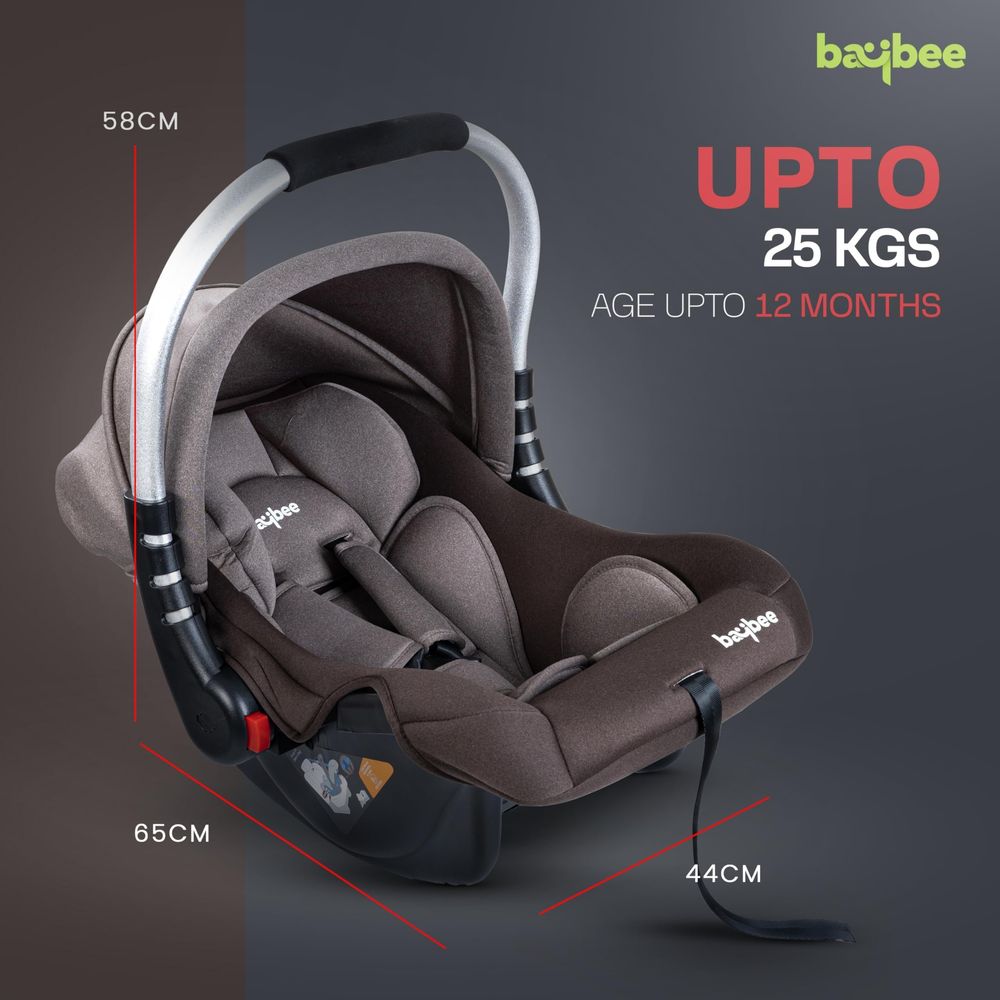 Baybee - 3-In-1 Baby Carry Cot - Brown