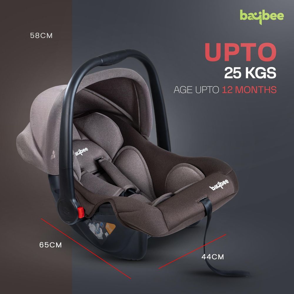 Baybee - 3-In-1 BS08 Baby Carry Cot - Brown