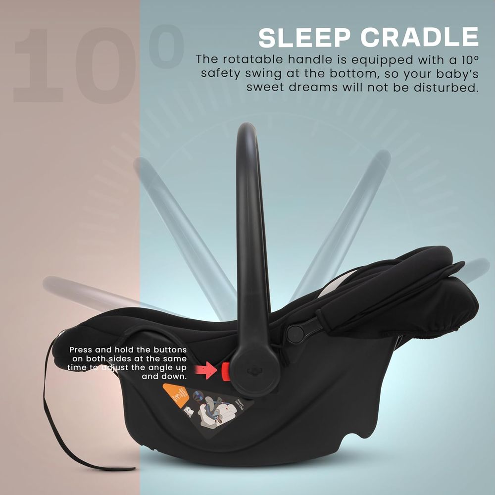 سرير أطفال محمول 3 في 1 من بايبي مع مظلة