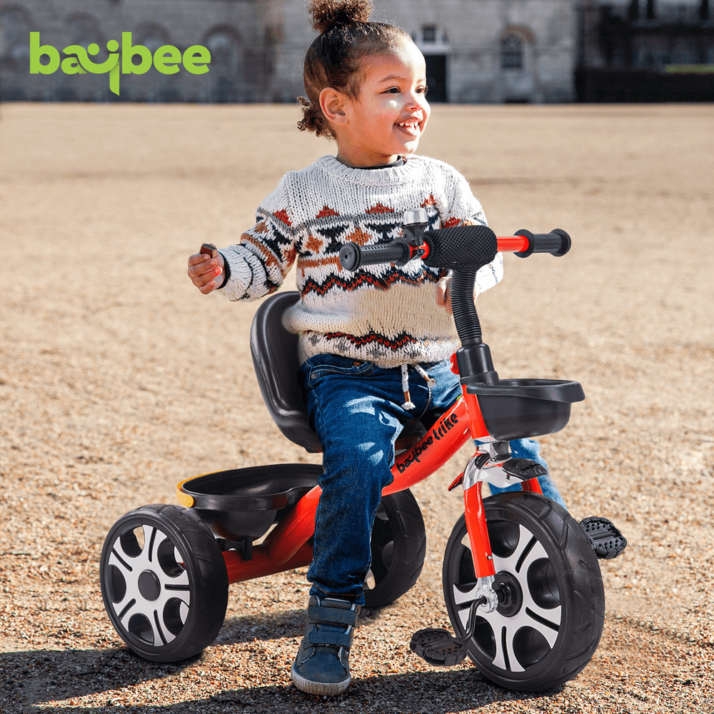 Baybee - Coaster Baby Tricycle - Red