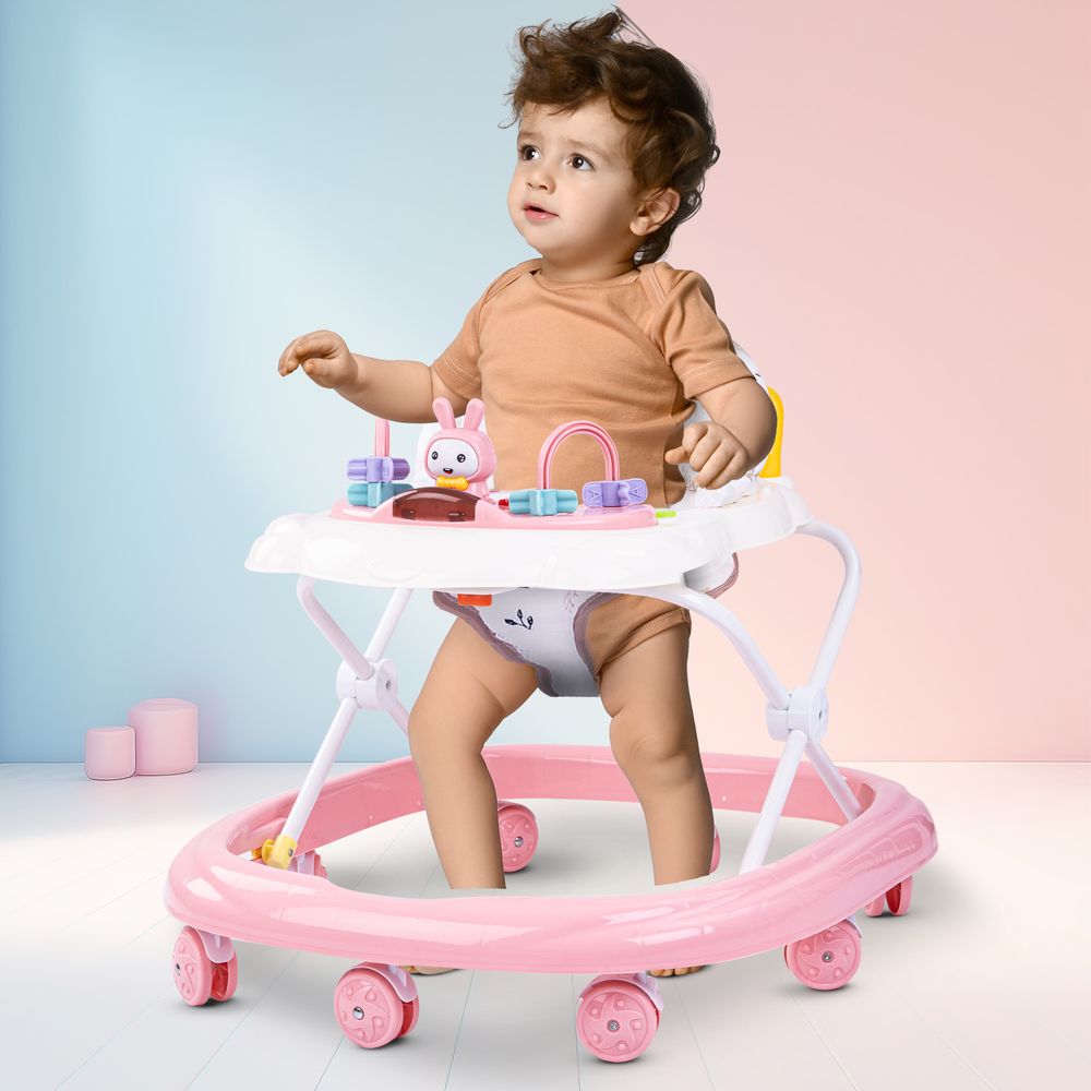 Baybee - Zato Baby Walker - Pink