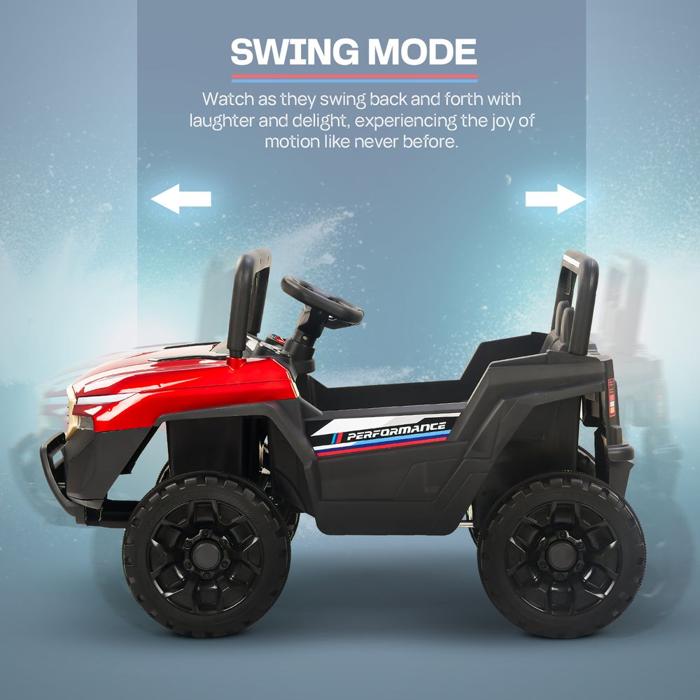 Baybee - Alfton Pro Battery Operated Ride-On Jeep - Red