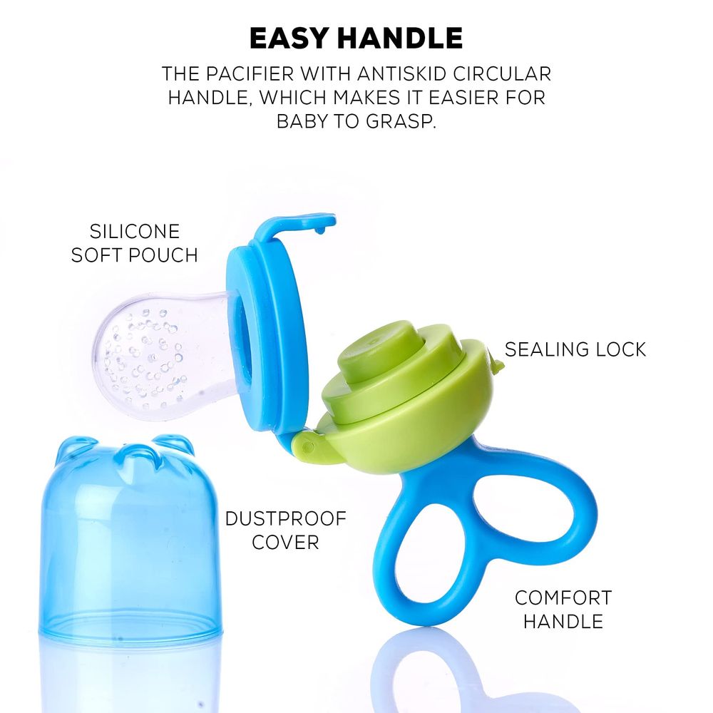 Baybee Silicone Fruit Feeder Nibbler Pacifier & Handle
