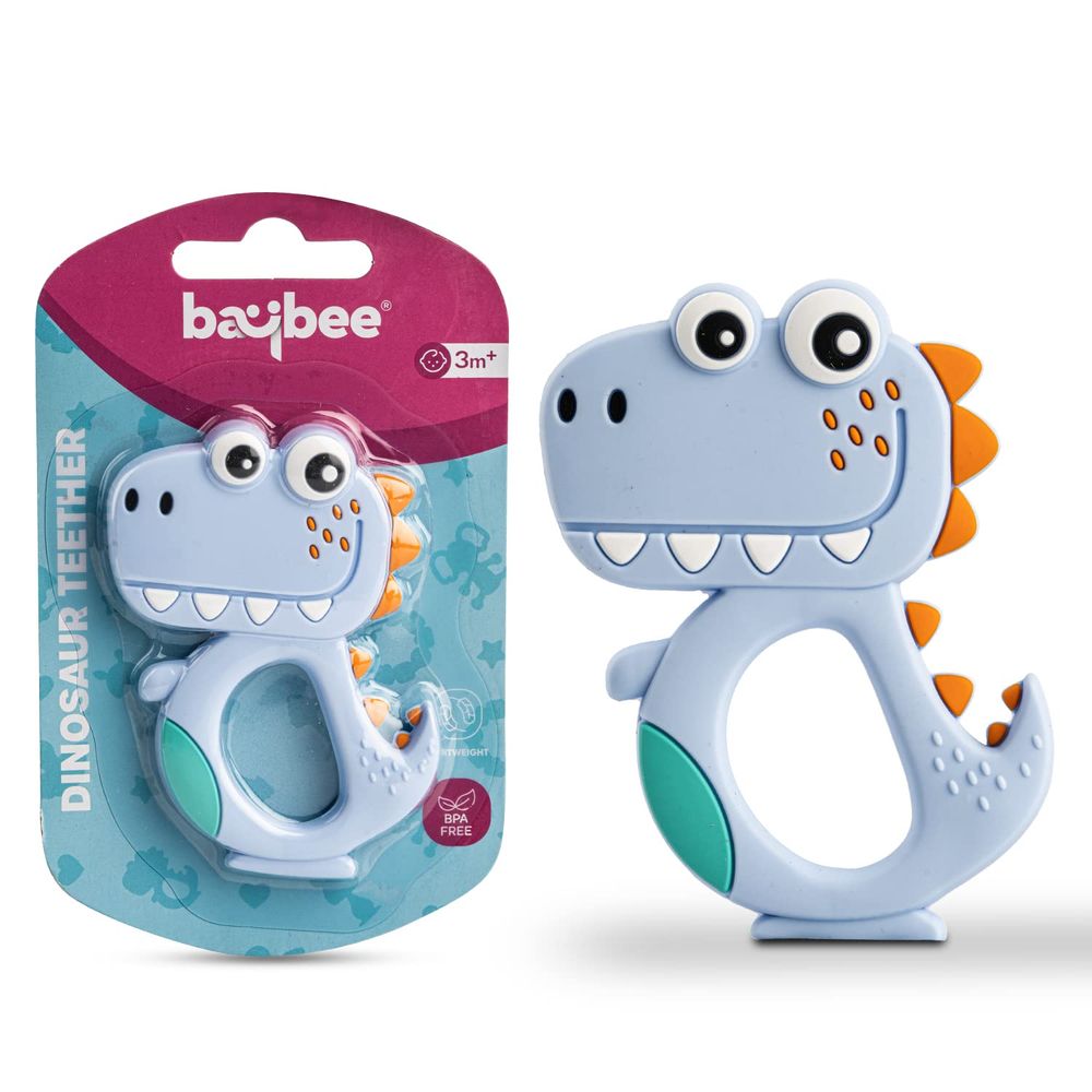Baybee Dinosaur Silicone Teether For Baby