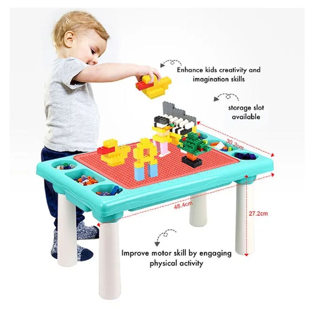 ستارمارز - طاولة مكعبات ألعاب متعددة الاستخدامات، 300 قطعة - متعددة الألوان