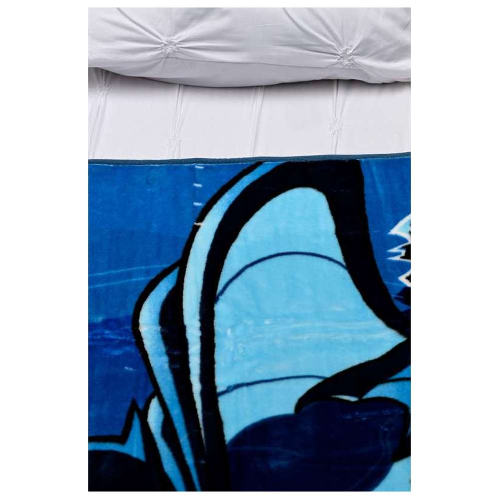 بطانية باتمان راشيل - ناعمة للغاية وخفيفة الوزن مصنوعة من البوليستر بنسبة 100% - أزرق