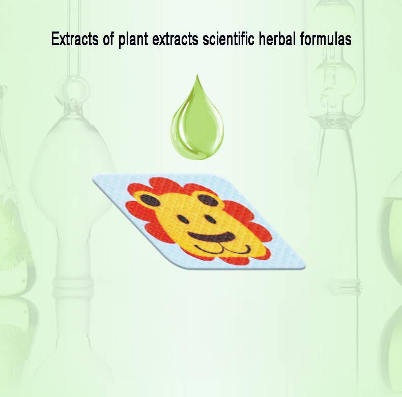 كيكيبي - لصقات طاردة للبعوض - ناعمة وقابلة للتنفس - متعددة الألوان