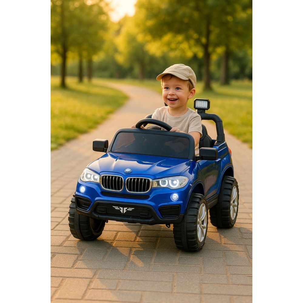 Urban Tots - Battery Operated Thunder Ride-On SUV - Blue - 12 V