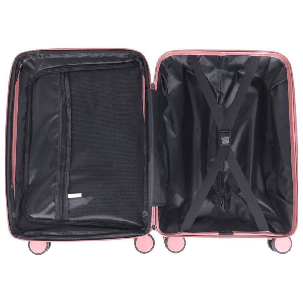 دبليو.اوه.كي - عربة خفيفة الوزن صلبة مقاس 20 إنش - أسود