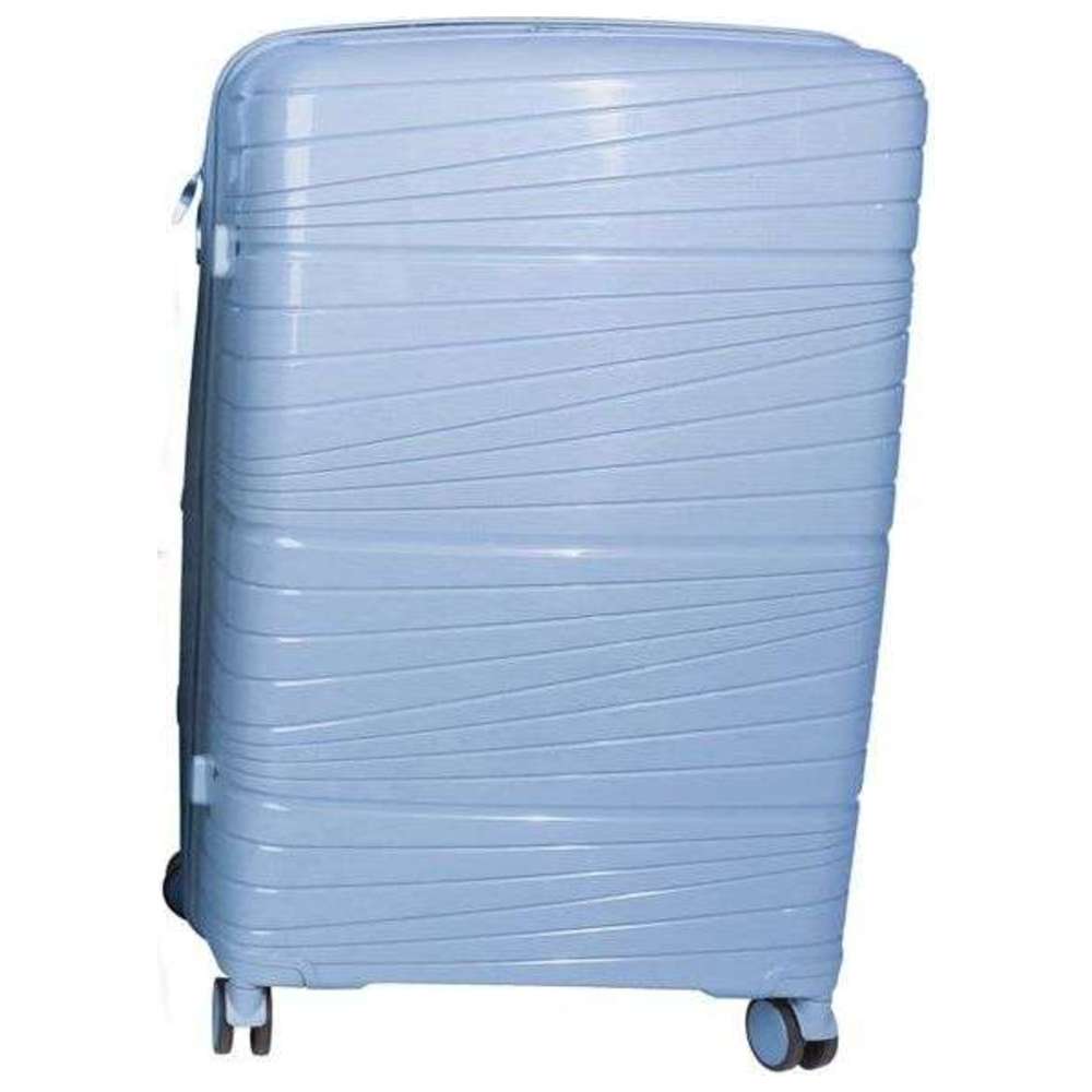 دبليو.اوه.كي - عربة خفيفة الوزن صلبة مقاس 28 إنش - أزرق