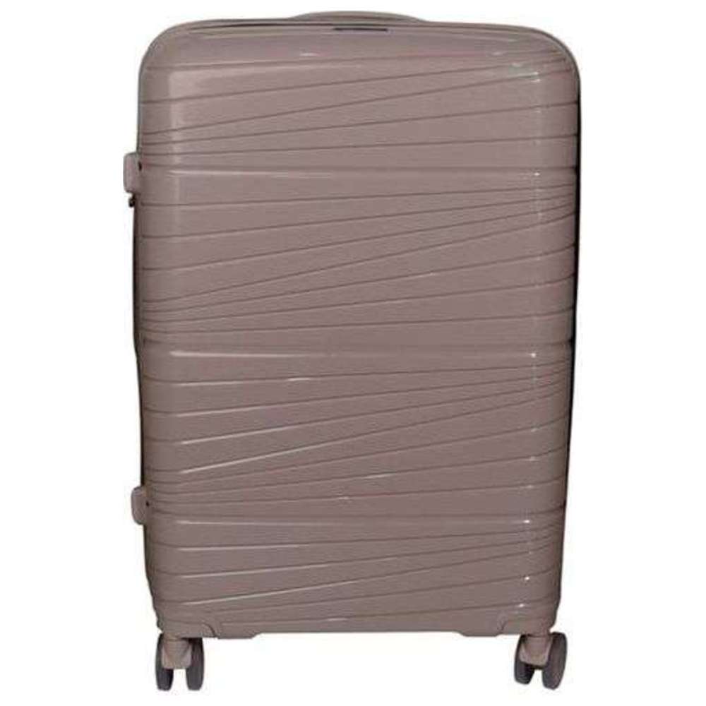 دبليو.اوه.كي - عربة خفيفة الوزن صلبة مقاس 24 إنش - قهوة