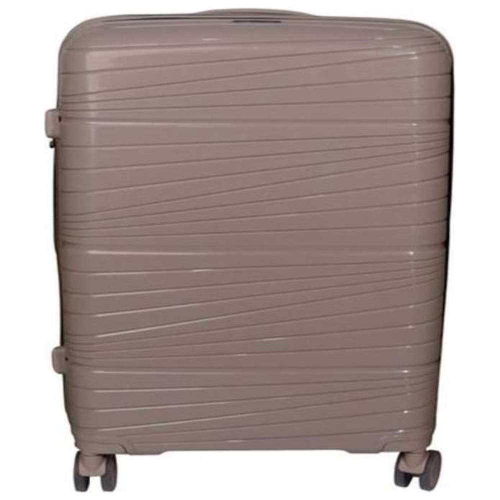 دبليو.اوه.كي - عربة خفيفة الوزن صلبة مقاس 24 إنش - قهوة