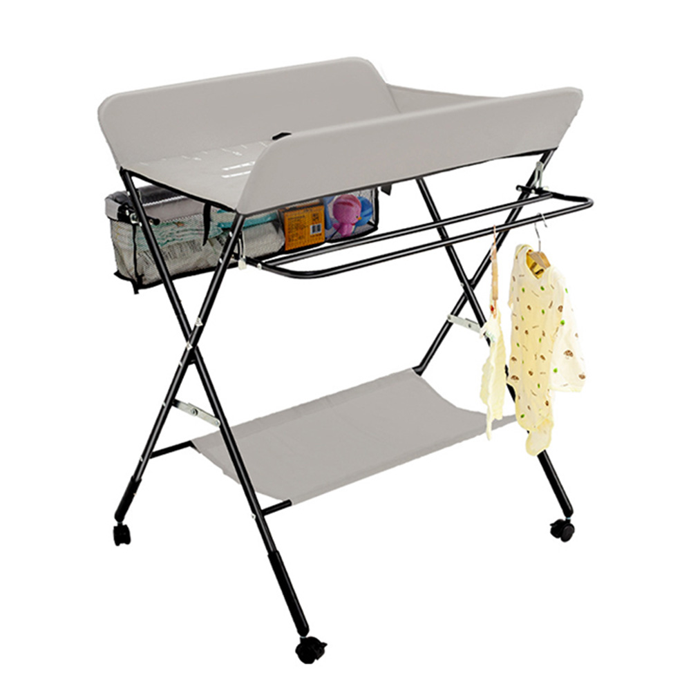 Kikibebe - Babycare Diaper Changing Table - Grey
