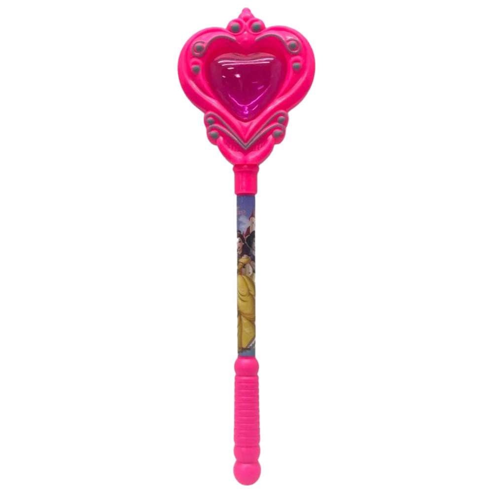 Disney - Princess Light Up Magic Wand Dress Up Play Toy - Pink