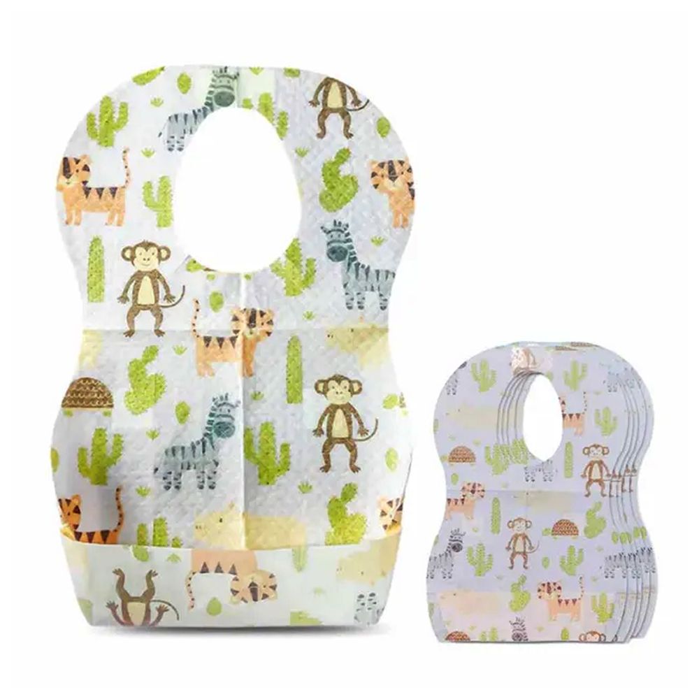 ستار بيبيز - مرايل للاستخدام مرة واحدة - بنقشة حيوانات