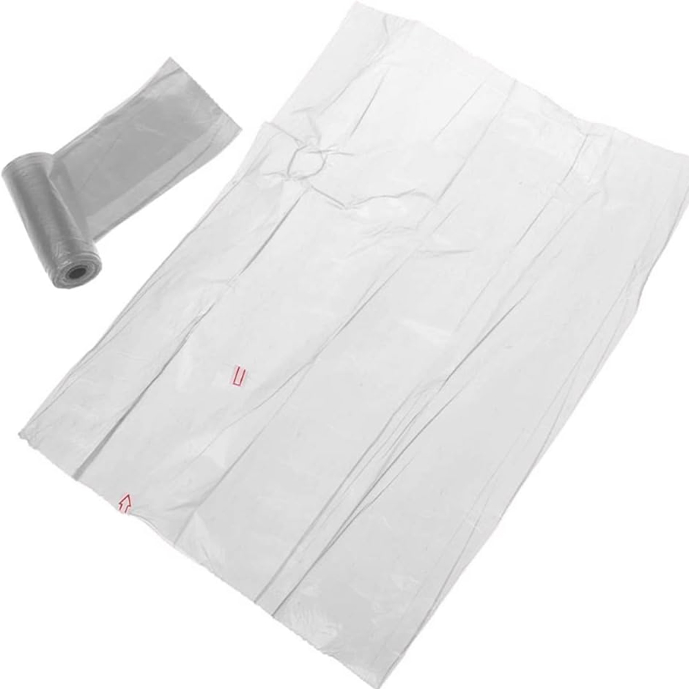 Star Babies - Disposable Changing Mat - 40 Pcs With Disposable Nappy Bag - Blue/Grey - 60 Pcs