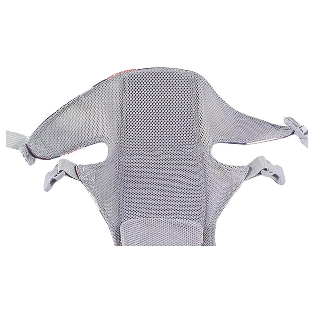 Star Babies - Baby Carrier - Bear With Kids Knee Pad 2Pcs - Blue/Grey