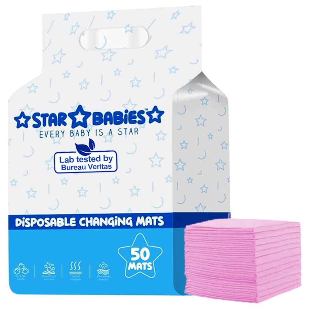 Star Babies - Disposable Changing Mats - L - 45x60 cm