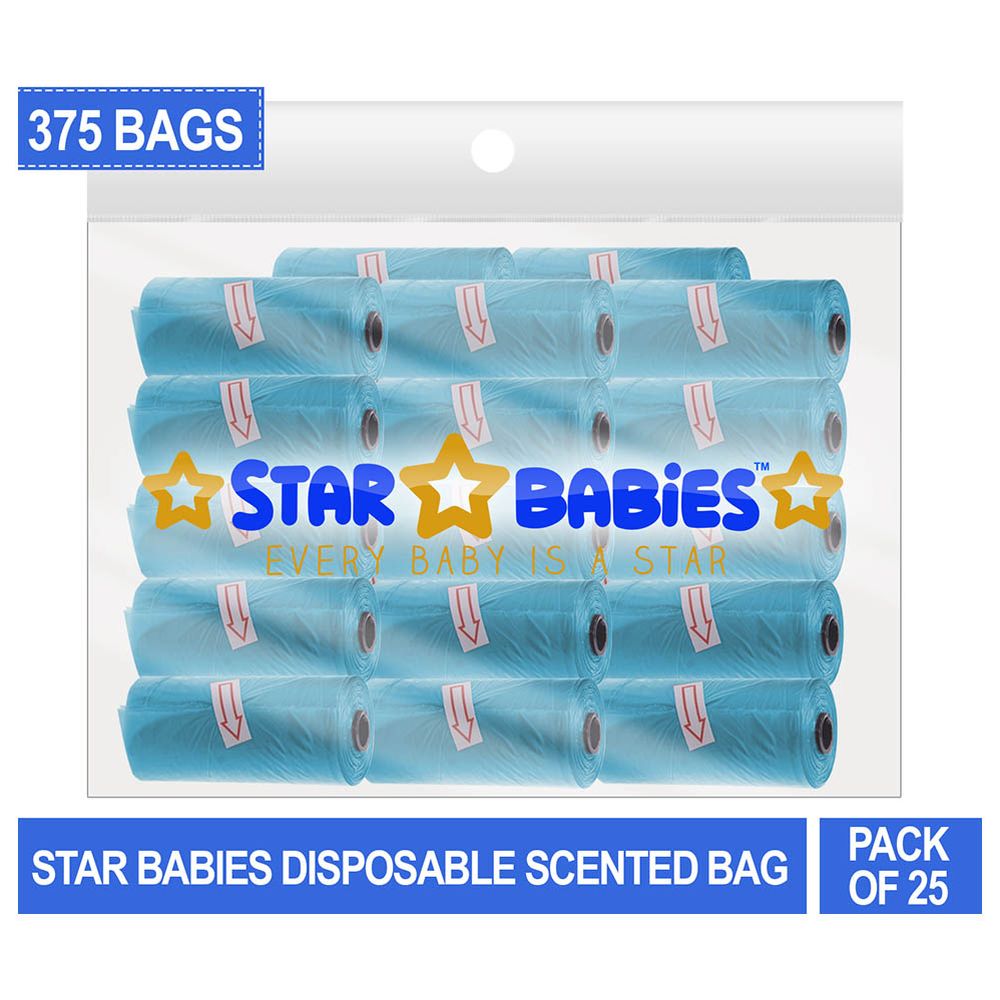 Star Babies - Scented Nappy Bags - Blue