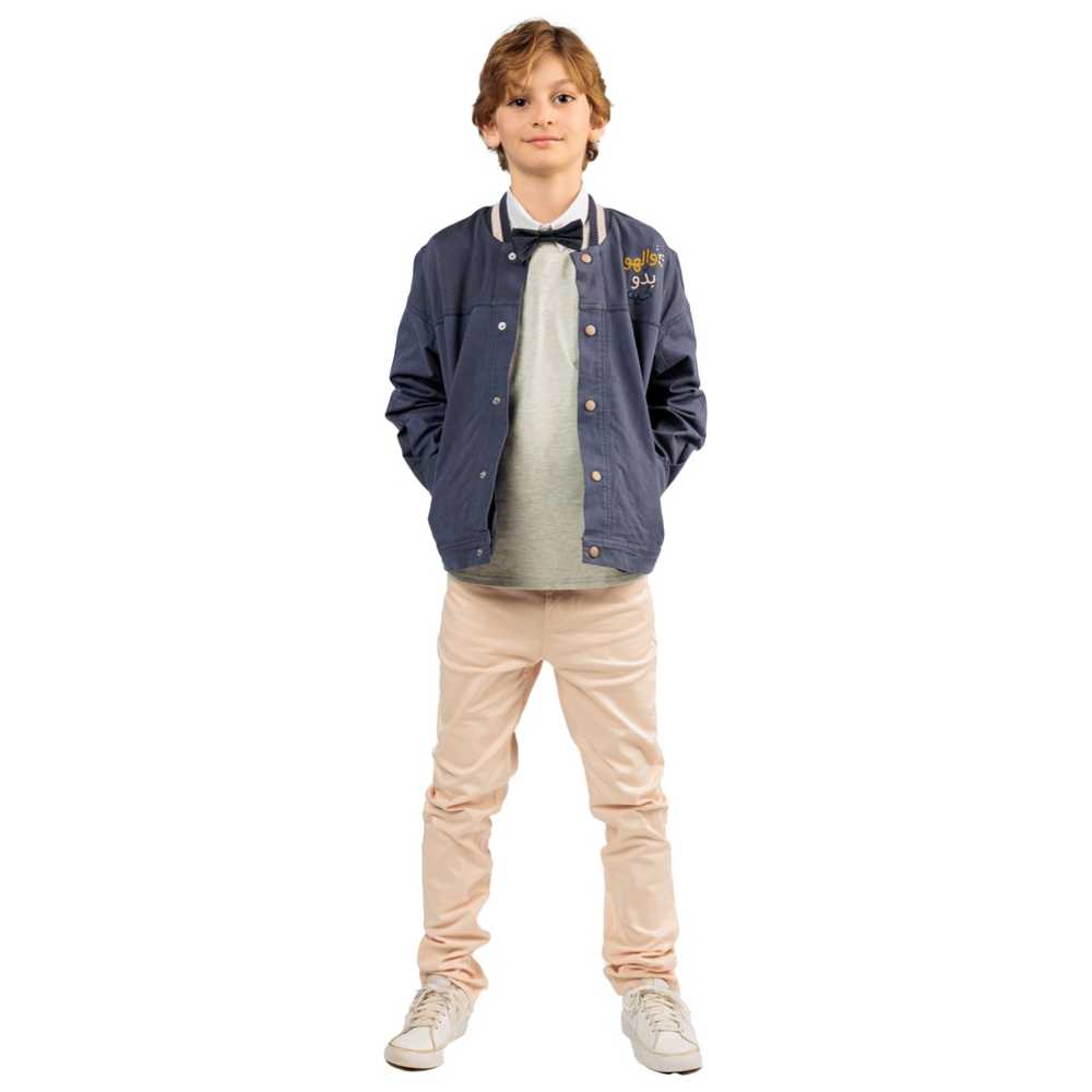 Ein Ghein - Big Boy Straight Fit Jeans - Beige