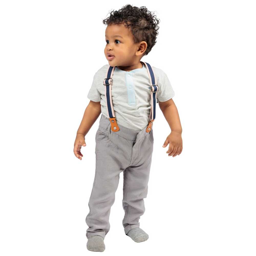 Ein Ghein - Baby Boy Short Sleeve T-Shirt - Grey