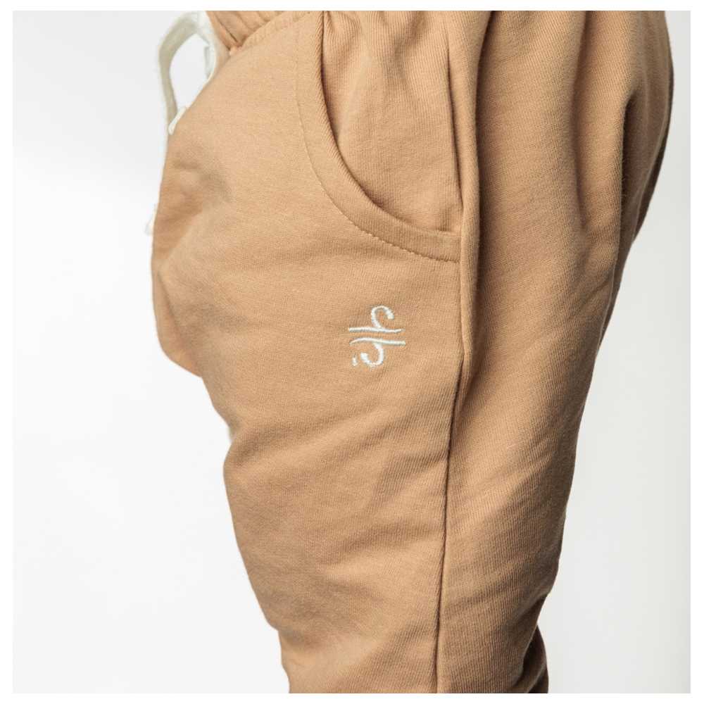 Ein Ghein - Baby Boy Solid Joggers - Brown