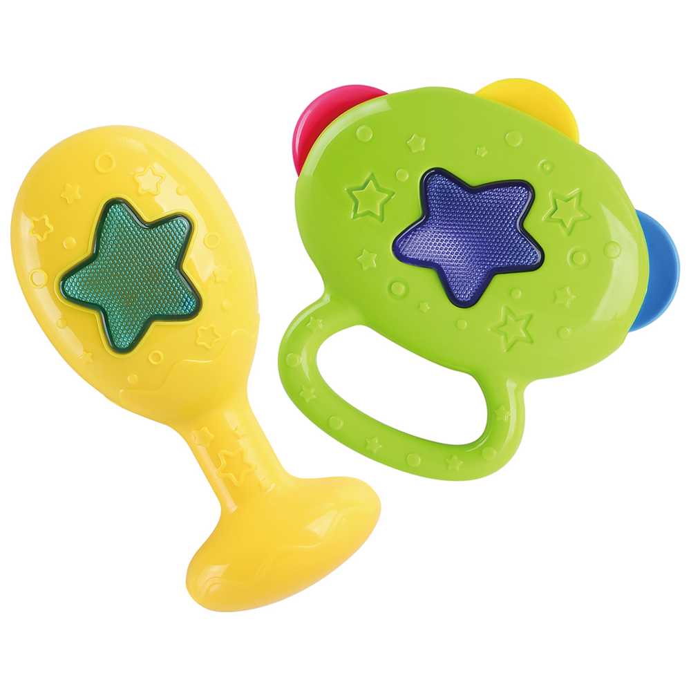 Playgo - Let's Shake Percussion Set - 2 Pcs