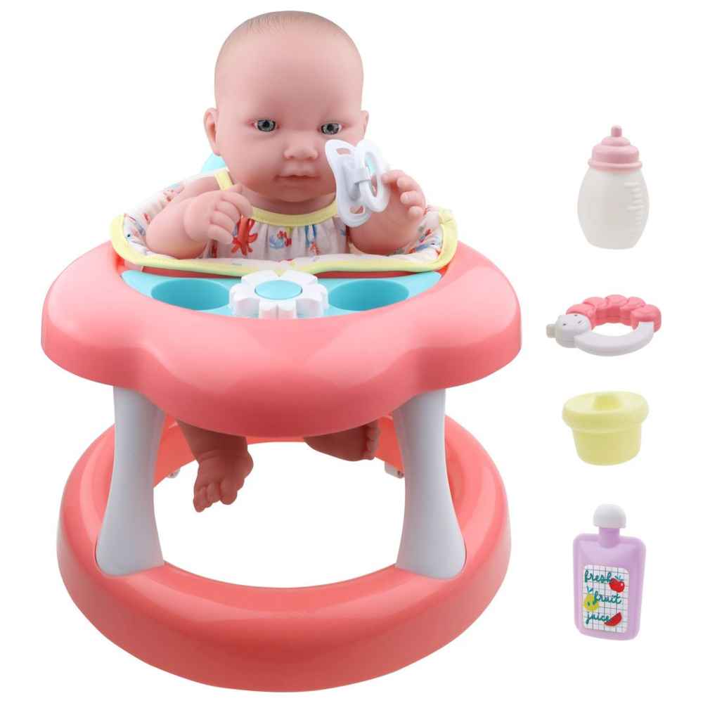 Jc Toys - Lots To Love w/ Walker & Accessories - 14-Inch