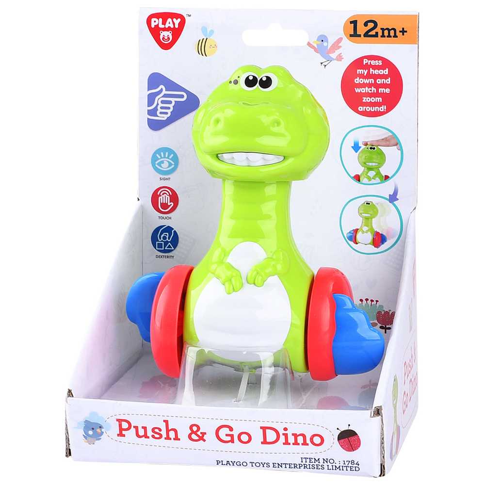 Playgo - Push & Go Activity Toy - Dino