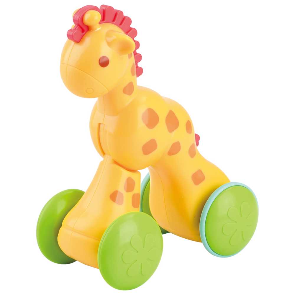 Playgo - Push & Go Racer Toy - Girrafe - Yellow