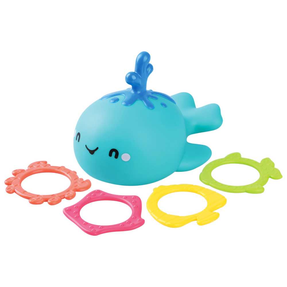 Playgo - Splashy Bath Ring Throw Toy - 4 Pcs