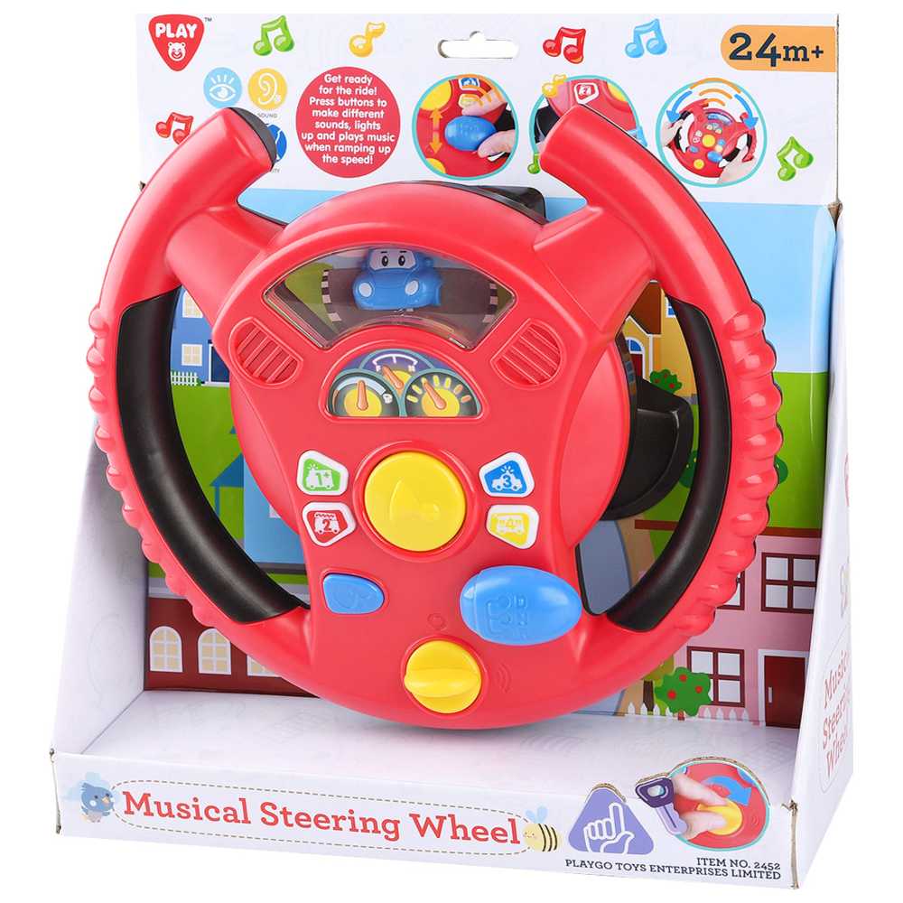 Playgo - Musical Steering Wheel Toy
