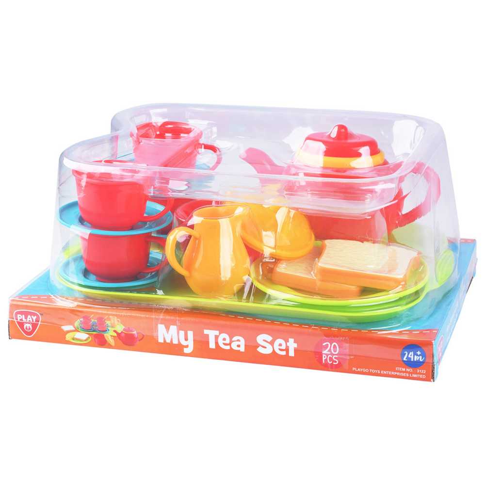 Playgo - My Tea Set - 20 Pcs