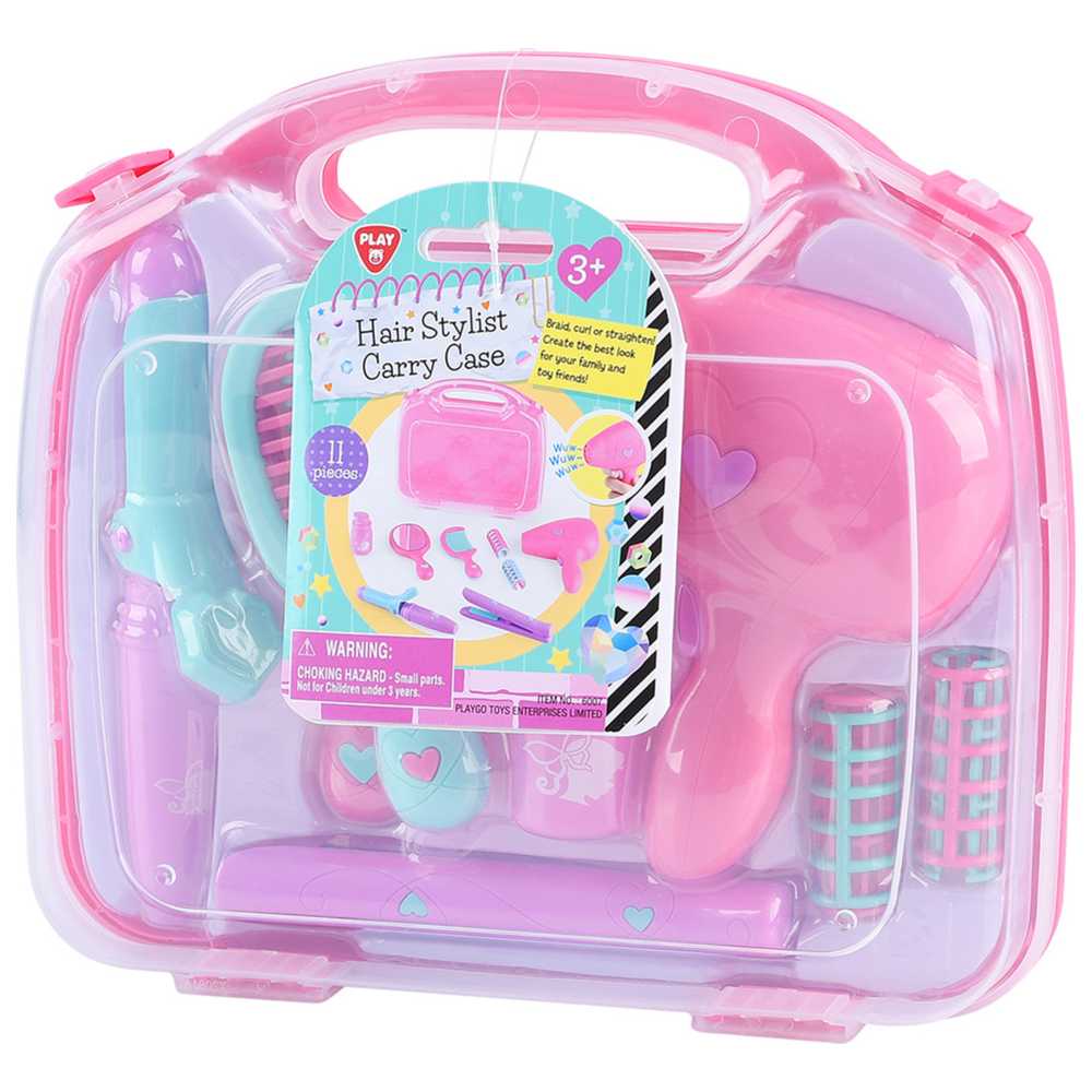 بلاي جو - مجموعة ألعاب مصفف الشعر - 11 قطعة