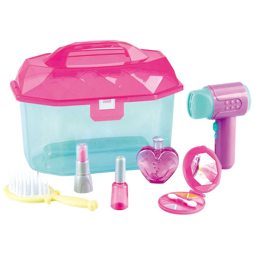 Playgo - Miss Beauty Carry Case Playset - 7 Pcs