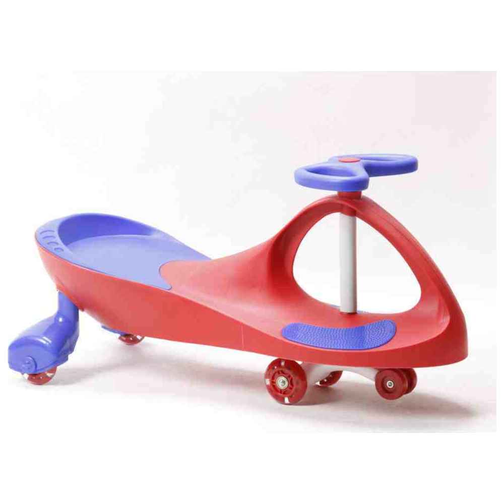 Hetzen - Swing Car w/ Light - Red/Blue